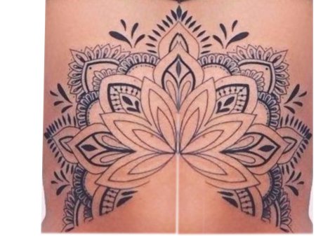 Татуировка лотос