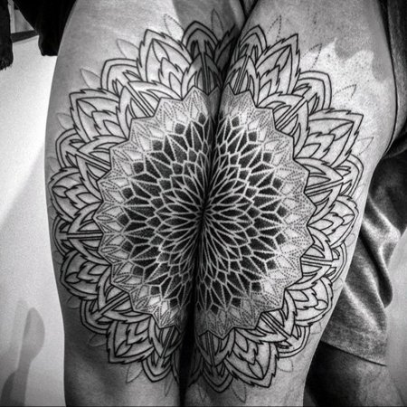 Мандала тату