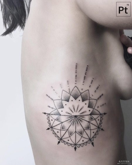 Тату геометрические фигуры