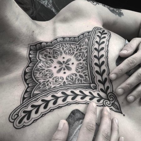 Мандала татуировка