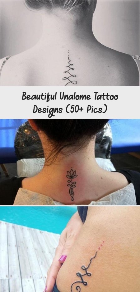 Тату на шее для девушек