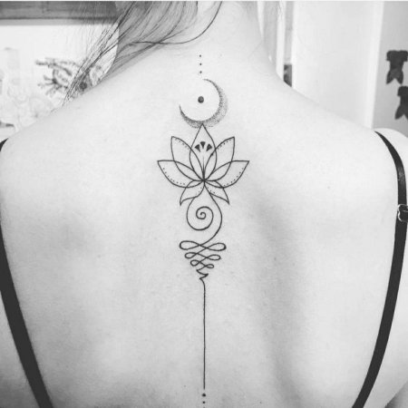 Татуировка лотос
