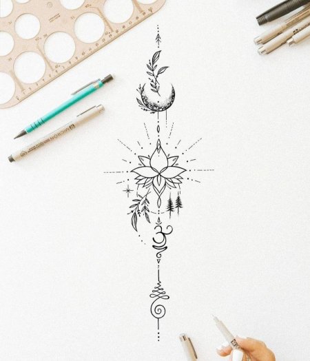 Дизайн татуировки
