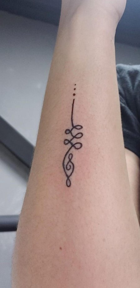 Татуировка маленькая
