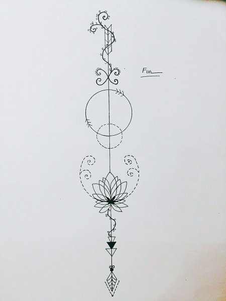 Тату уналоме стрела