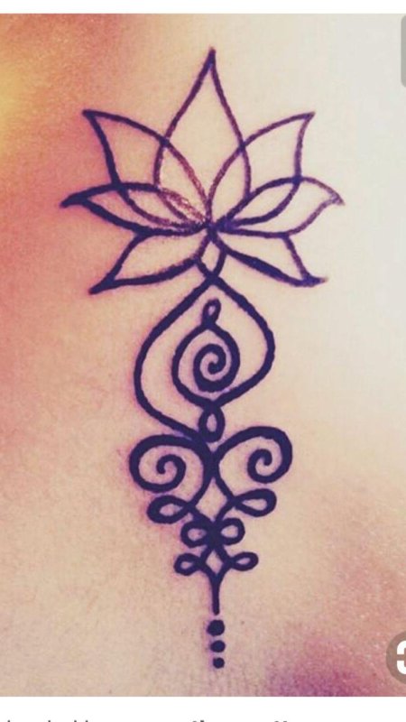 Буддийское уналоме тату