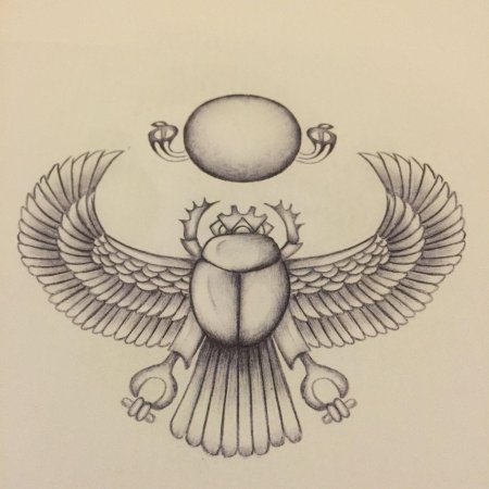 Скарабей египетский