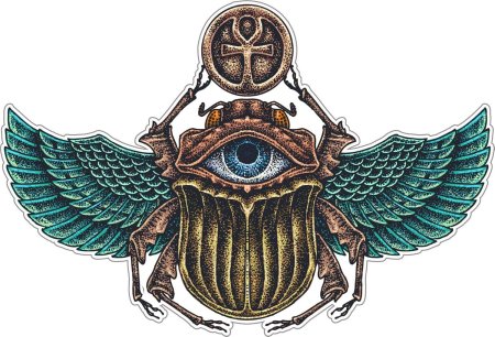 Жук скарабей египет символ