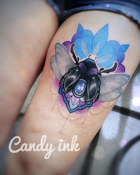 Цветная татуировка