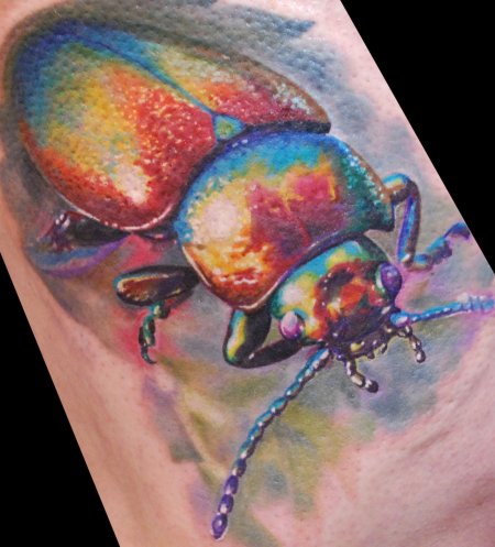 Татуировка цветная