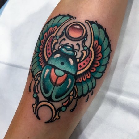 Тату скоробей жук скарабей