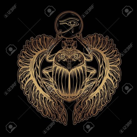 Золотой скарабей египта