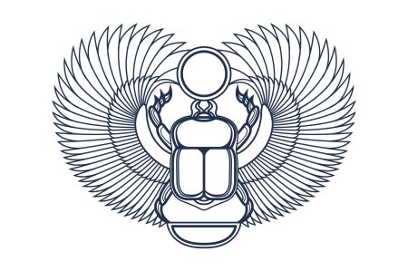 Египетский жук скарабей