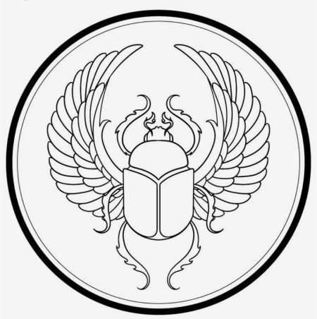 Египетский жук скарабей