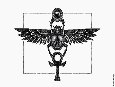 Египетский жук скарабей