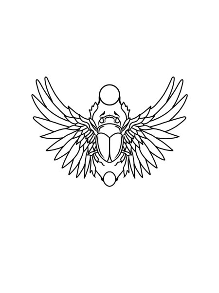 Египетский жук скарабей