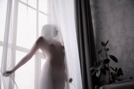 Фотосессия ню в студии