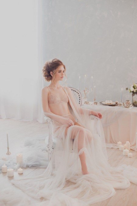 Утро невесты будуар