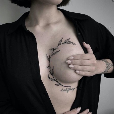 Тату женские эстетика