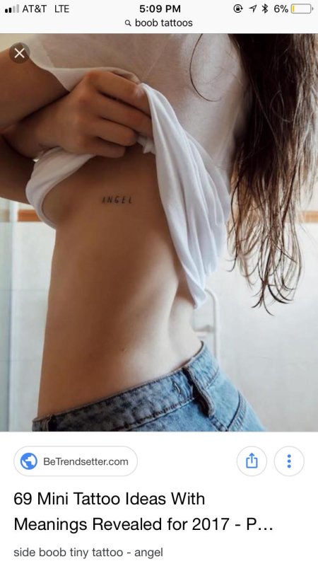 Женские татуировки маленькие