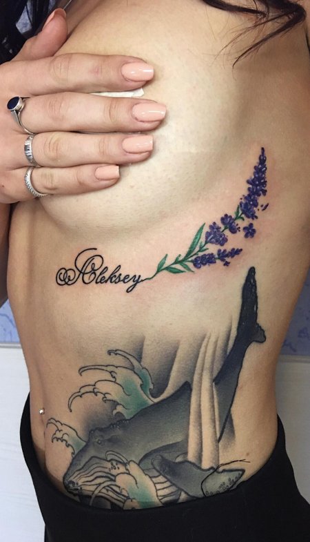 Татуировка женская