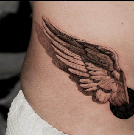 Крылья ангела тату