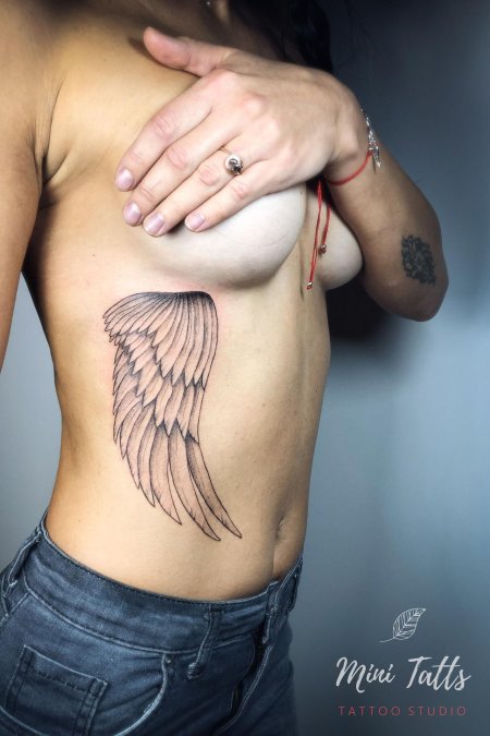 Крылья тату