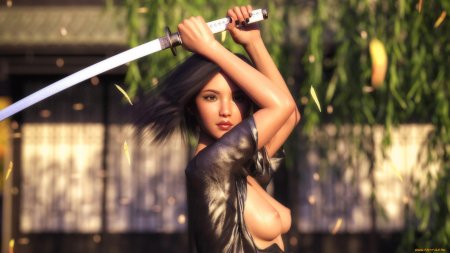 Женщина с мечом