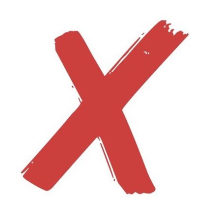 Красные крестики