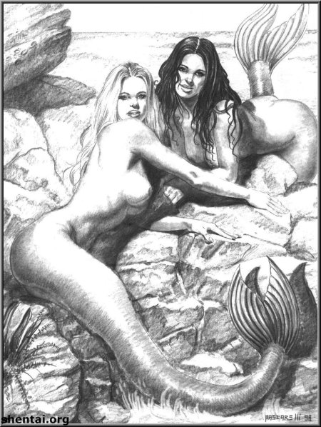 Русалка рисунки