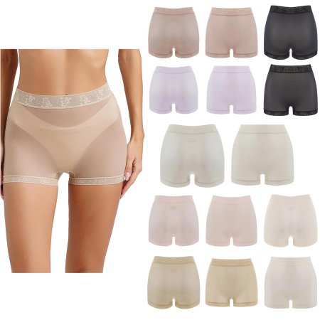 Женские шелковые трусы шорты