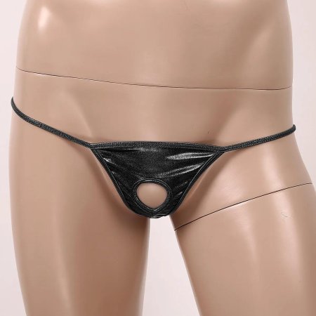 Мужские латексные стринги