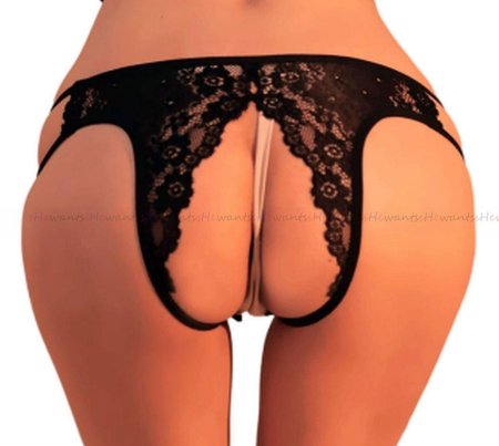 Трусики с разрезом