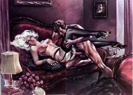 Порнографическая живопись