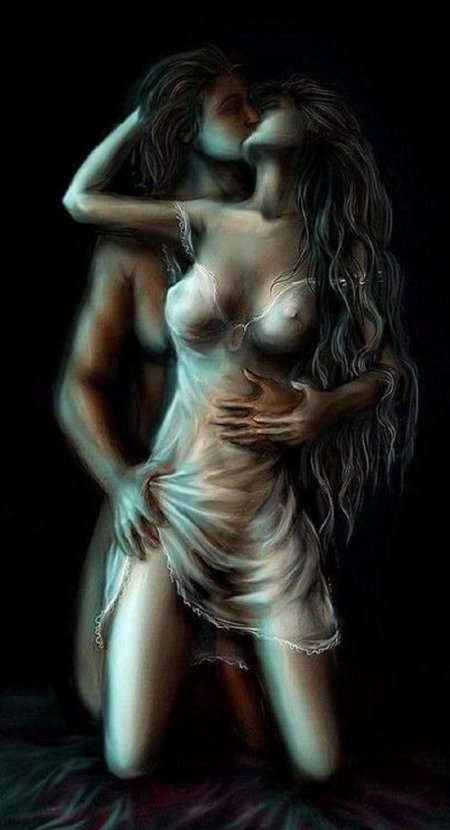 Красивый эротический арт