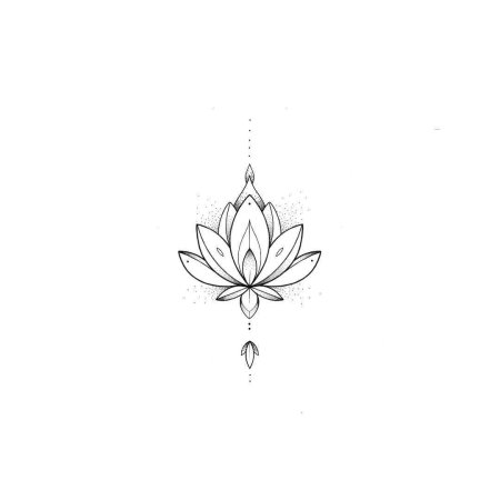 Лотос эскиз