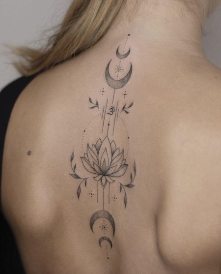 Тату лотос значение для девушек