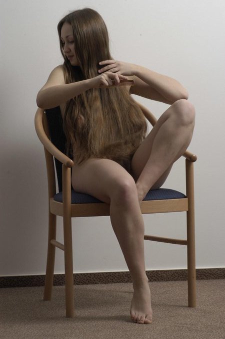 Красивые длинные волосы