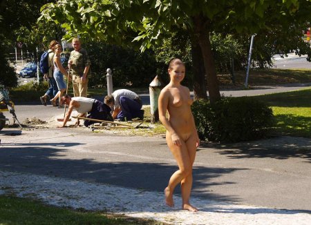 На улице секс