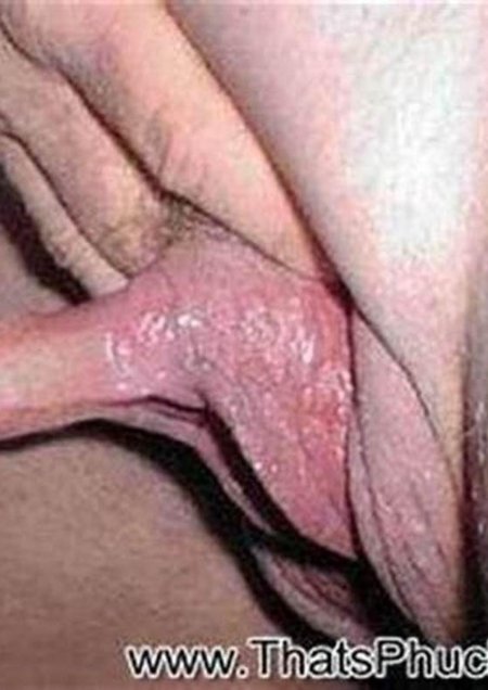 Огромный женский клитор