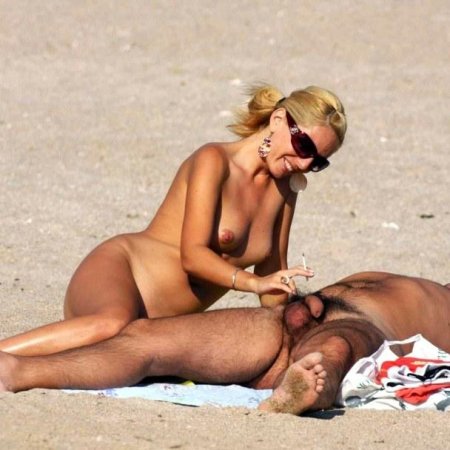 Голые на нудиском пляже