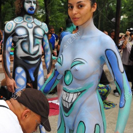 Нью йорк body paint