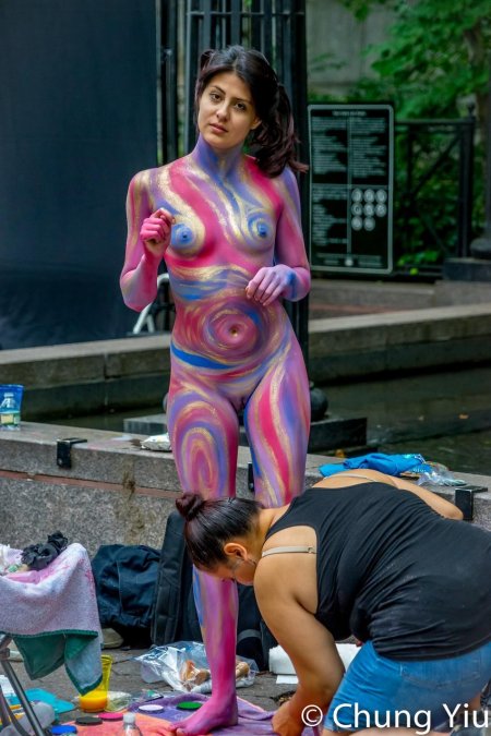 Нью йорк body paint