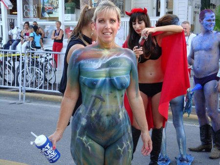 Коктебель бодипейнтинг