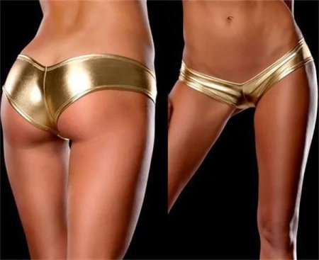 Золотые стринги