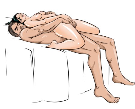 Поза ложечка порно