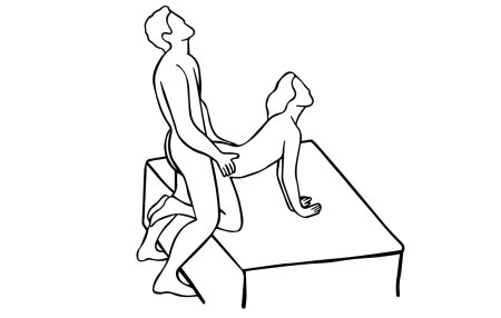 Doggy style position