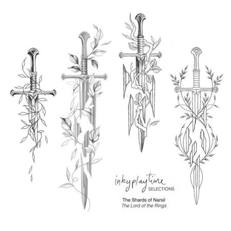 Меч татуировка