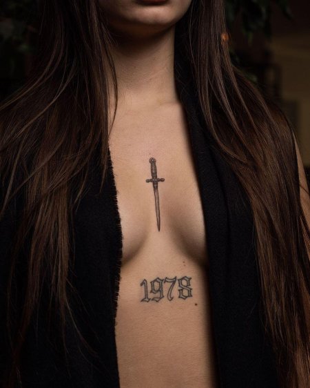 Красивая татуировка