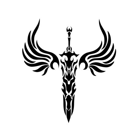 Меч с крыльями